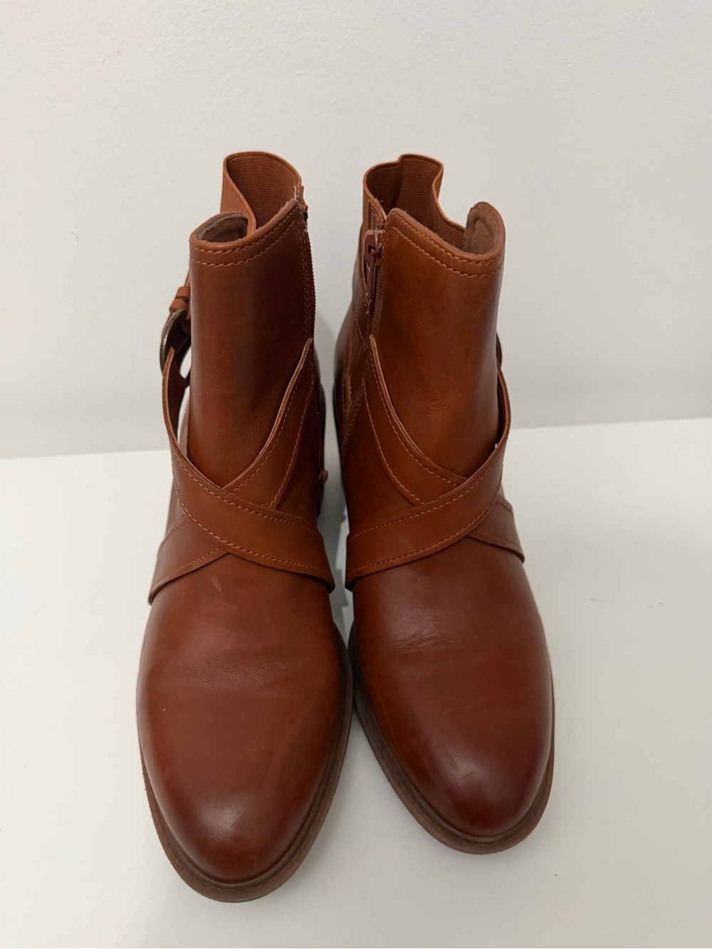 Women’s Brown Leather Ankle Boots